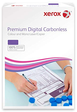 Xerox 003R99108 Premium Digital Selbstdurchschreibepapier, 3 fach-Satz, vorsortiert Pack mit 501 Blatt, weiß/gelb/rosa