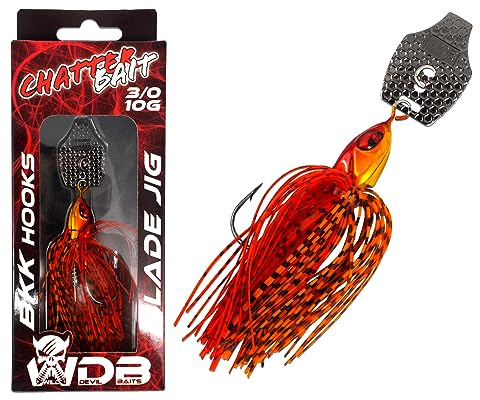 Angel-Berger Wild Devil Baits Blade Jig Chatterbait Spinnköder Chatter Bait Kunstköder Barsch Hecht Zander