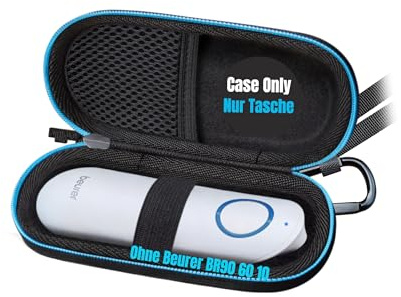 Woollo Tasche Compatible with Beurer BiteX BR 60 Insektenstichheiler BR 90 Insektenstichen BR 10 Stichheiler Tragbar Hart Reise Case Etui Hülle Tasche,Kompakte[Nur Tasche]