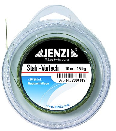 Jenzi Drahtbahn, auf 10-m-Spule, mit 20 Stück Klemmen, 15 kg