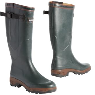 Aigle PARCOURS 2 VAR – Herren-Gummistiefel | Ermüdungsfrei, wadenhoch mit verstellbarem Riemen | Ideal für Jagd, Arbeit und Landwirtschaft | 100 % wasserdicht