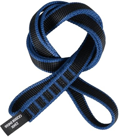 NivLop 18MM Nylonband Multifunktions-Schlaufe 23KN – Hochfeste Bandschlinge für Outdoor, Fitness, Yoga-Hängematte & mehr （60 cm / 24 Zoll | Pck 1）