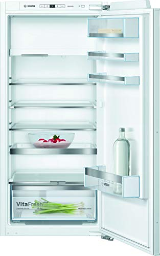 Bosch KIL42ADE0 Serie 6 Einbau-Kühlschrank, 122,5 x 56 cm Nische, 195 L, Flachscharnier, Made in Germany, VitaFresh plus 2x längere Frische, LED-Beleuchtung gleichmäßige Ausleuchtung