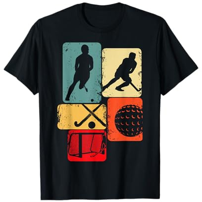Feldhockey Hockey Hockeyspieler Jungen Kinder T-Shirt
