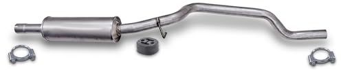 BESTPRICE ATP Auspuff Schalldämpfer Set 1x Mittelschalldämpfer, 1x | Kompatibel mit: VW CC B7, PASSAT B6, PASSAT B6 Variant, PASSAT B7, PASSAT B7 Variant, PASSAT CC B6