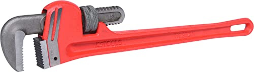KS Tools 111.3520 Stahl-Einhand-Rohrzange, 450 mm | 111.3520, Rohr-/wasserpumpenzange