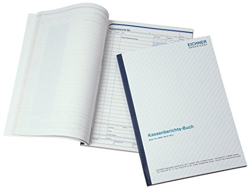 Kassenberichtsbuch in DIN A4 mit 100 Blatt