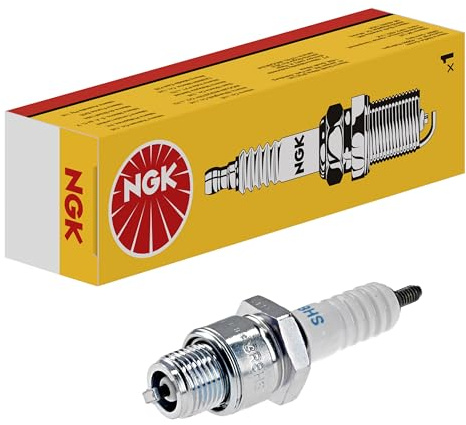 NGK Zündkerze BR7HS, 4122 | Yellow Box | 1 Stück