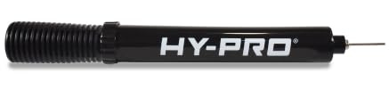 Hy-Pro Fast Dual Action Portable Pump - Ballpumpe Fußball & Luftpumpe für alle Bälle, Doppelhub Ballpumpe Nadeln & Bicycle Pump, Inklusive Fussball Pumpe Adapter - Kompakt & Leicht, Ideal für Sport