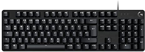 Logitech G413 SE Mechanische Gaming-Tastatur - Mit Hintergrundbeleuchtung, taktilen mechanischen Schaltern, Anti-Ghosting, Kompatibel mit Windows, macOS, Deutsches QWERTZ-Layout - Schwarz