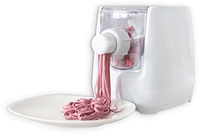 Unold 68820 Nudelmaschine Nora, Perfekte Nudeln Selbstgemacht, bis zu 700 g frischen Nudelteig, einfache Reinigung, 13 Matrizen, vegan, glutenfrei. 260 Watt