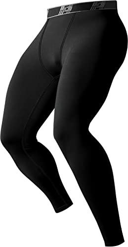 HOPLYNN Kompressionshose Herren Laufhose Lang für Joggen, Laufen, Training, Fitness, Radfahren Sport Leggings Atmungsaktiv Tights Herren