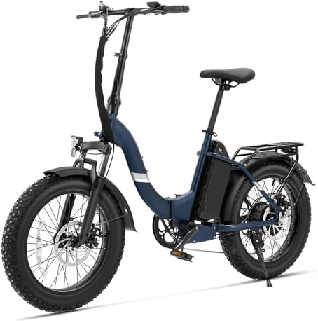 Touroll S2 2026 Klappbar E-Bike Herren, 250W Fatbike, 20×4.0 All-Terrain Reifen, 150 km Reichweite, 720Wh Akku, StVZO Straßenzulassung – Elektrofahrrad für Stadt, Offroad & Pendler