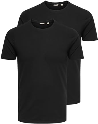 Only & Sons Male T-Shirt ONSBASIC 2-Pack T-Shirt | T-shirt