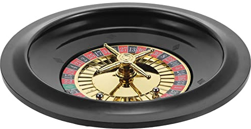 Garneck 10-Zoll Für Spiele - Professionelles Roulette Spiel Set Für Heimspiel Und Partys Ideal Für Poker Nächte Und Freizeittischspiele