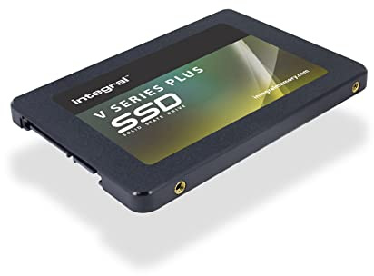 Integral V Series V2 Plus 512GB 2,5 Zoll interne Solid State Festplatte (SSD), Lesen 550MB/s, Schreiben 520MB/s, SATA Schnittstelle 6Gb/s | Schwarz
