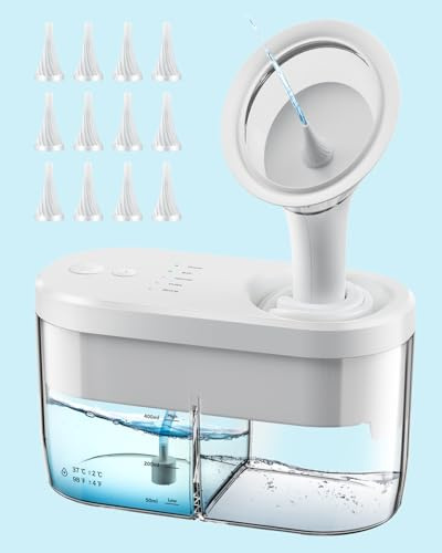 Elektrische Ohrenschmalz Entferner Kit, Ohrbewässerungsreiniger Werkzeug, Effiziente Richtungsohrreinigung Mit 4 Reinigungsmodi Und Automatischem Abwasserrecycling Für Erwachsenen Kinder Familie