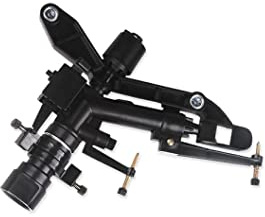 Garten Sprinkler 28-55 m Wurfweite Kreisregner Sprenger Rasenregner Impulsregner Regner, Grau