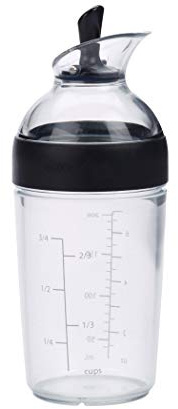 OXO Good Grips Salatdressing-Shaker klein, 250 ml – schwarz