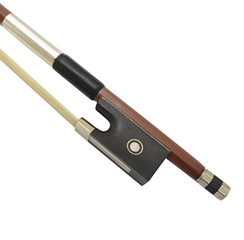 Theodore VLB-EB-12 Größe 1/2 Standard Geigenbogen Hochwer Bogen, Ebenholz | VLB-EB-12