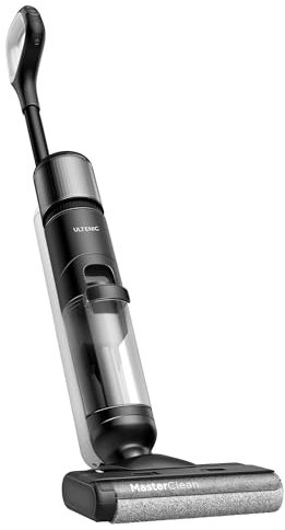 Ultenic Staubsauger, kabelloser Staubsauger, nass und trocken, 3 in 1, leicht, 50 Minuten Akkulaufzeit, 1,15 l großer Behälter, ideal für klebrige Verschmutzungen, Harte Böden