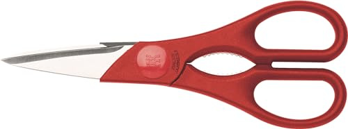 ZWILLING Vielzweckschere, Universalschere, Länge: 20 cm, Rostfreier Spezialstahl, Küchenhilfe, Rot