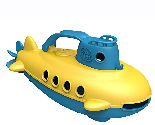 Green Toys 8601032 U-Boot, Badewannenspielzeug, Spielboot, nachhaltiges Badespielzeug für Kinder ab 6 Monaten