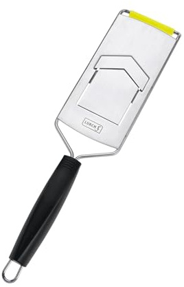 Lurch Tango Profi Feinhobel mit stufenlos einstellbarer Schnittstärke für Pilze, Trüffel, Gurken und anderes Gemüse aus Kunststoff und Edelstahl, 2.4 x 7.5 x 33 cm