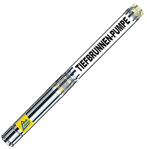 SONDERANGEBOT! 250Watt-2,5Zoll - TAUCHPUMPE BRUNNENPUMPE Brunnen-Star-250-5 - Die SCHLANKE TIEFBRUNNENPUMPE mit hoher Leistung!