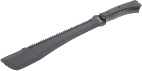 Walther MachTac MSM, 1065 Carbonstahl, feststehende Machete | Robustes feststehende Machete für Outdoor-Aktivitäten