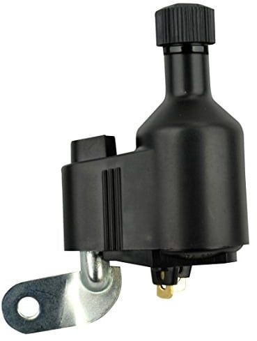 FISCHER Dynamo Links mit Überspannungsschutz 6 Volt, 3 Watt Dynamo, Schwarz,1Stück