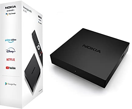 Nokia Streaming Box 8000, Android TV (Chromecast, HDMI)