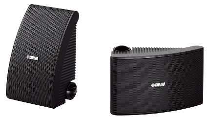 Yamaha NS-AW392 2-Wege Außenlautsprecher (120 Watt, 86 dB) 1 Paar schwarz