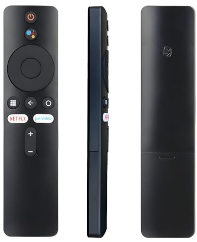 Nicoone Ersatz Fernbedienung Universal Bluetooth Sprachfernbedienung Stimme Fernseher-Zubehör mit Google Voice Assistant für Xiaomi 00A Smart TV Box