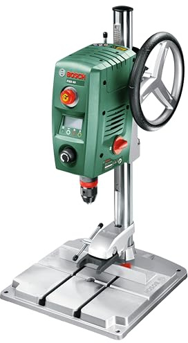 Bosch Tischbohrmaschine PBD 40 (710 W, Max. Bohr-Ø in Stahl/Holz: 13 mm/40 mm, Bohrhub 90mm, im Karton)
