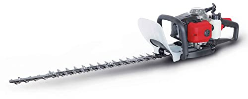 Scheppach Benzin Heckenschere HTH250/240P (1,0 PS, Schnittlänge: 600mm, Schnitt- Ø: 27mm, 180° drehbarer Handgriff mit Vibrationsschutz, Schnellstop-Bremsfunktion)+