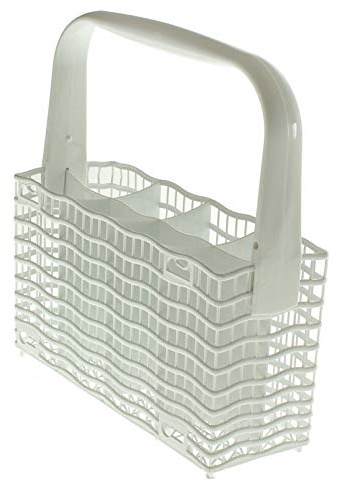 Zanussi Geschirrkorb für Spülmaschine - Weiß, Kunststoff, Maße: 23x8,5x13 cm