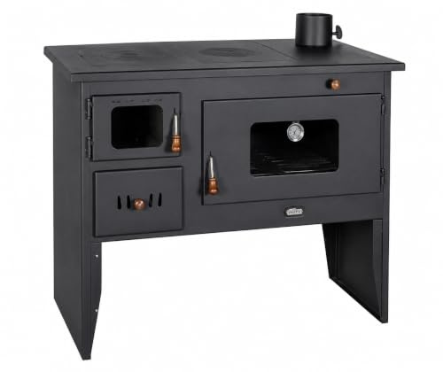 EEK A Küchenofen Holzherd PRITY 2P50 mit XL-Backofen