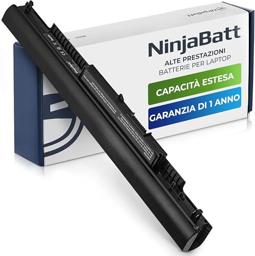 NinjaBatt Akku für HP 807957-001 807956-001 HS04 HS03 HSTNN-LB6V HSTNN-LB6U 807612-421 807611-421 250 G5 255 G5 250 G4 TPN-C125 15-AF067SA 843532-851 – Lange Dauer [4 Zellens/2200mAh/32Wh]