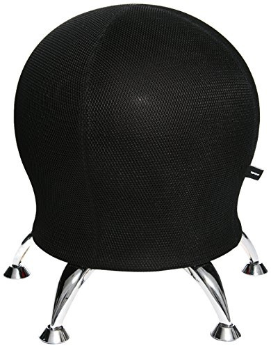 TOPSTAR SITNESS 5 Sitzhocker schwarz | Made in Germany | Ergonomisch | Bürohocker, Rollhocker | höhenverstellbar | Geprüfte Sicherheit nach GS-Intertek