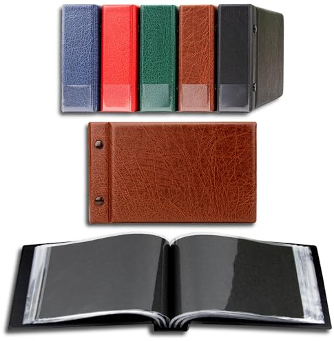 Prophila Collection kleines Postkarten- und Briefe-Album braun