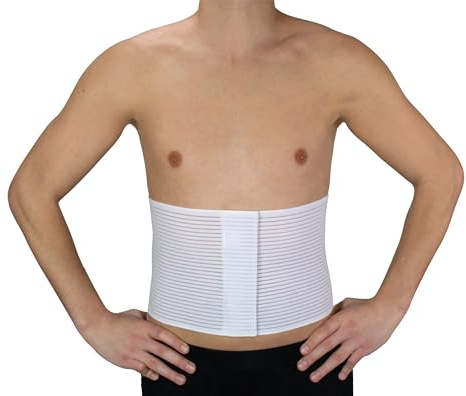 Hydas Bauch- und Rückenstützgürtel, Stützt bei Muskelschwäche und gibt der Wirbelsäule Halt, Fördert eine aufrechte Körperhaltung, Made in Germany, Gr. 2