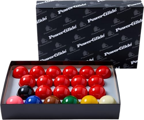 POWERGLIDE Snookerbälle 57110, Durchmesser: 52.5 mm