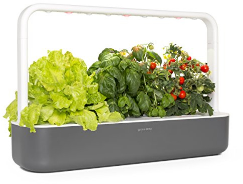Click and Grow Growbox, Smart Garden, einfacher als Hydroponisches anzuchtsystem, Indoor Garten, kräutergarten, Indoor gewächshaus mit 9 Plant pods dabei