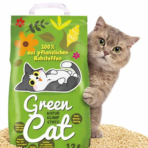 Greencat 6x12 l = 72 l Katzenstreu von Samore