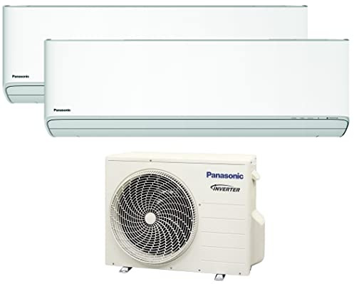 Dual Split Klimaanlage ETHEREA R32 Panasonic Neue Z Serie - 5000+12000 btu A+++ mit WiFi Funktion