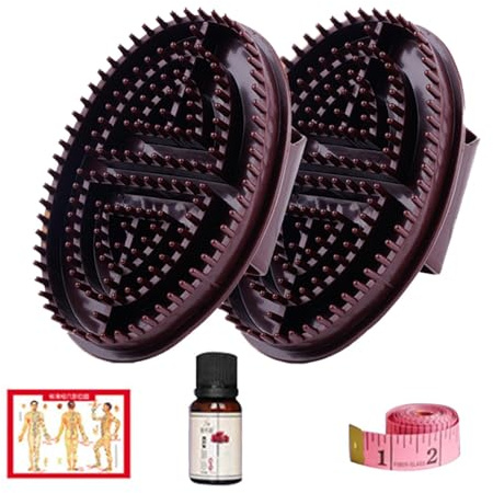 Professionelle Meridianbürste, Meridian Massagebürste, Ergonomische Massagebürste Fün Elemente, Meridian-Bürste, Ganzkörper Entspannung, Massagekamm, Ätherisches Öl Zur Körperentspannung Von Familie