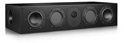 Nubert nuLine CS-174 | Schwarzer Centerlautsprecher | 1 Stück Kompaktlautsprecher | Lautsprecher für Heimkino & Musikgenuss | Stimmen auf hohem Niveau | Passive Centerbox mit 3 Wege Technik