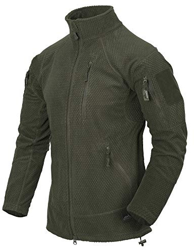 Helikon-Tex Jungen Alpha Tactical -Grid Fleece- Jacke Alpha Tactical -Grid Fleece- Jacke Olive Green (1er Pack)
