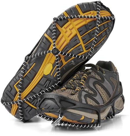 YakTrax Unisex Walk Schuhkrallen Eisspikes, Schwarz (Schwarz), Small ( EU-Schuhgröße 38-40)